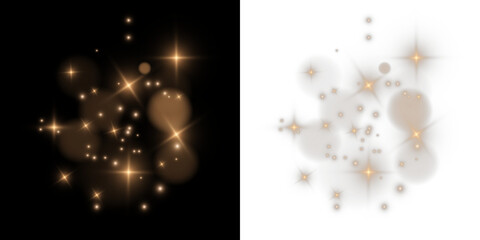 Png Gold Starburst Overlay PNG on transparent background