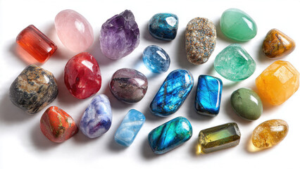 Collection of Colorful Gemstones