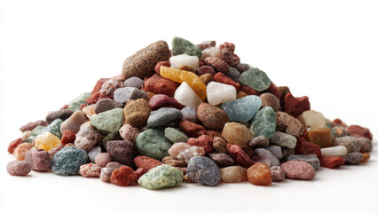 Pile of colorful rock candies