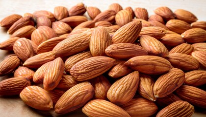 Fototapeta premium Almonds Almond Kernels For Background Or Texture