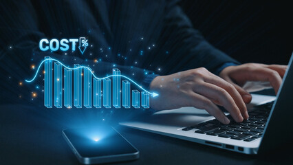 Cost reduction and cost saving through digital transformation, business cost optimization,...