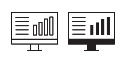Dashboard Icon .Vector illustration with stroke and fill on a white background.