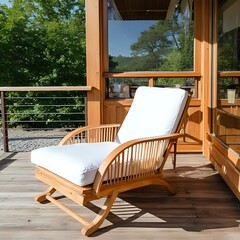 deck chair on the beach