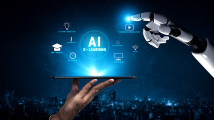 The future of education is AI powered E-Learning. An adaptive AI learning platform with...