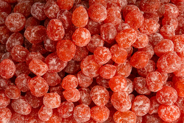 dried kumquat isolated on a white background