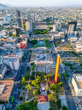 Macroplaza, Monterrey&rsquo;s largest square with museum, church, and government palace - Nuevo Le&oacute;n, Mexico