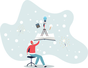 Pathway to knowledge with academic training and education .life and employment of people.