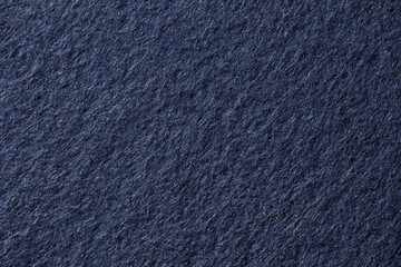 Close-Up of Blue Felt Fabric with Soft Fuzzy Texture