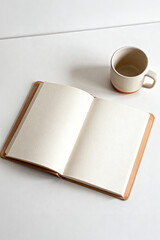 Handwoven Natural Fiber Sample on Neutral Textile Surface