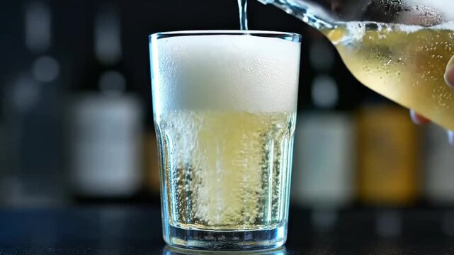 Refreshing yuzu soda with sparkling citric clarity