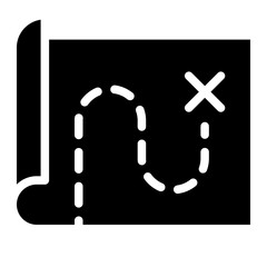 Location icon. Containing map, map pin, gps, destination, directions, distance, place, navigation and address icons. Solid icons vector collection.