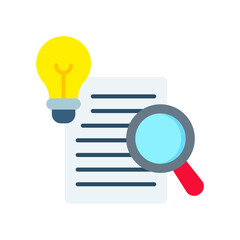 Knowledge Base flat color icon