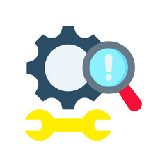 Troubleshooting flat color icon