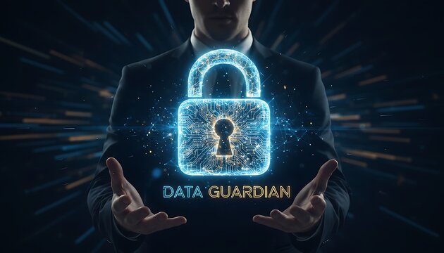 Biometric Fingerprint Lock and Personal Data Access Control - Powered by Adobe