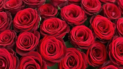 Stunning Red Roses Perfect for Valentine's Day Celebrations Romantic Flower Arrangements Beautiful Bouquets Ideal for Love and Romance Themed Events and Decorations