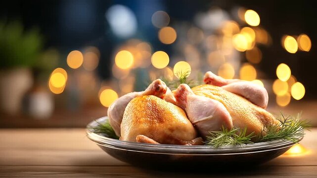 Fresh raw chicken, visible tendons display, suitable for processing, preparation food safety, awareness emphasis concept, poultry ingredient visual, kitchen preparation focus, defo