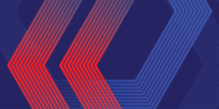 Modern Technology Chevron Striped Pattern Background, Vector illustration.