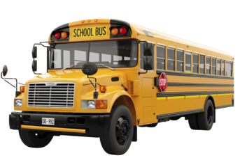 A classic yellow school bus, ready for its daily route