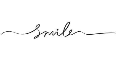 smile text font calligraphy hand written lettering script black color object icon smile happy typography funny enjoy positive business communication face character business welcome symbol smile doodle © StreetOnCamara