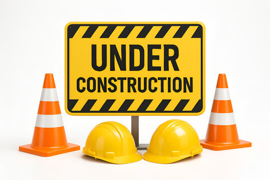 under construction sign