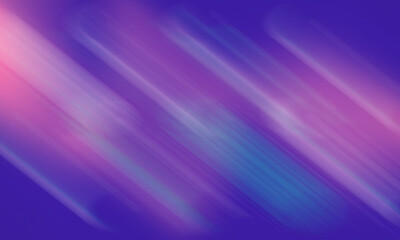 Fototapeta premium Abstract Blurred Diagonal Purple Pink Blue Light Streaks