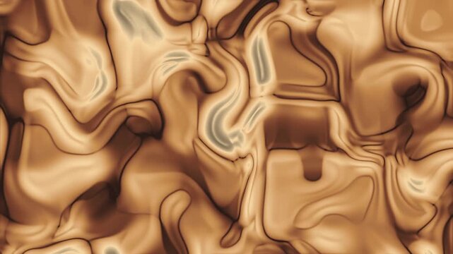 Abstract swirling pattern resembling liquid gold or caramel. Great for luxury branding, packaging design, and backgrounds for food and beverage companies.