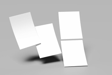 Blank A4 Paper Mockup for Logo and Print Design