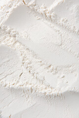 close up of wheat flour texture background. 