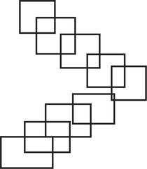 abstract background with squares