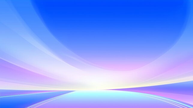 Abstract gradient background with flowing light curves and soft color transitions from blue to pink and white. - Powered by Adobe