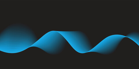 Abstract wave element for design. Digital frequency track equalizer.