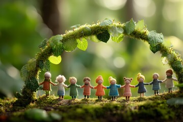 森の小さな仲間たち