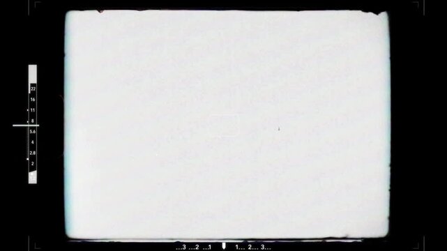 Camera Viewfinder, Vintage Film Look, Retro Cinematic Film Grain Overlay.