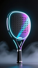 padel racket display with unique and luxurious design