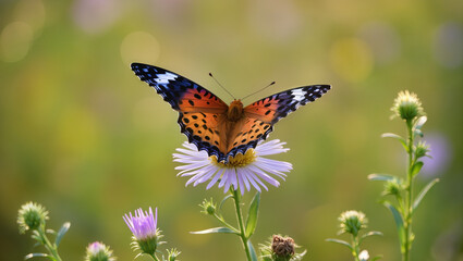 butterfly on a flower