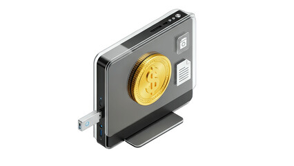 Digital Finance: Coin, Data Storage, and Secure Transactions