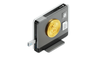 Digital Finance: Coin, Data Storage, and Secure Transactions