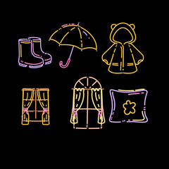 Cozy Neon Essentials Collection