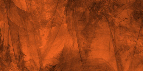 Grunge orangeand white crack paper texture design. Grunge surface wall cracks brushed plaster wall. Abstract seamless vector gray concrete texture. Gray distressed grunge texture or panorama wall art.