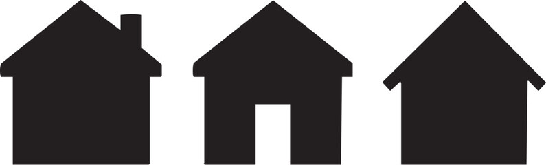 Home Icon &ndash; Vector House Symbol for Website Navigation, Mobile Apps, Real Estate, and UI Dashboards