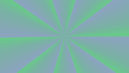 Subtle Muted Green and Blue Radial Gradient Background, Calm Sunburst Abstract Pattern