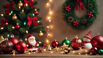 クリスマスの背景　B