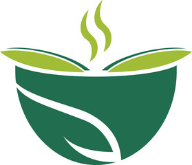 Tea Logo Design Element Set