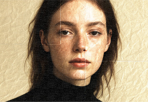 Faded Paper Photo Effect