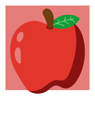 Stylized Fruits in Polaroid Element