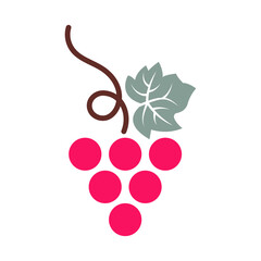 Wine logo icon design