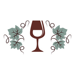 Wine logo icon design