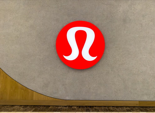 Lululemon Logo Store Wall Sign
