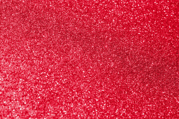 Fototapeta premium Abstract red Christmas glitter sparkle texture background