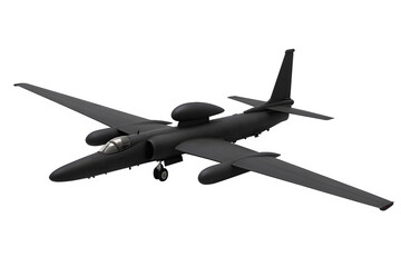 Lockheed U-2 Aircraft &mdash; High-Resolution Studio Isolated View